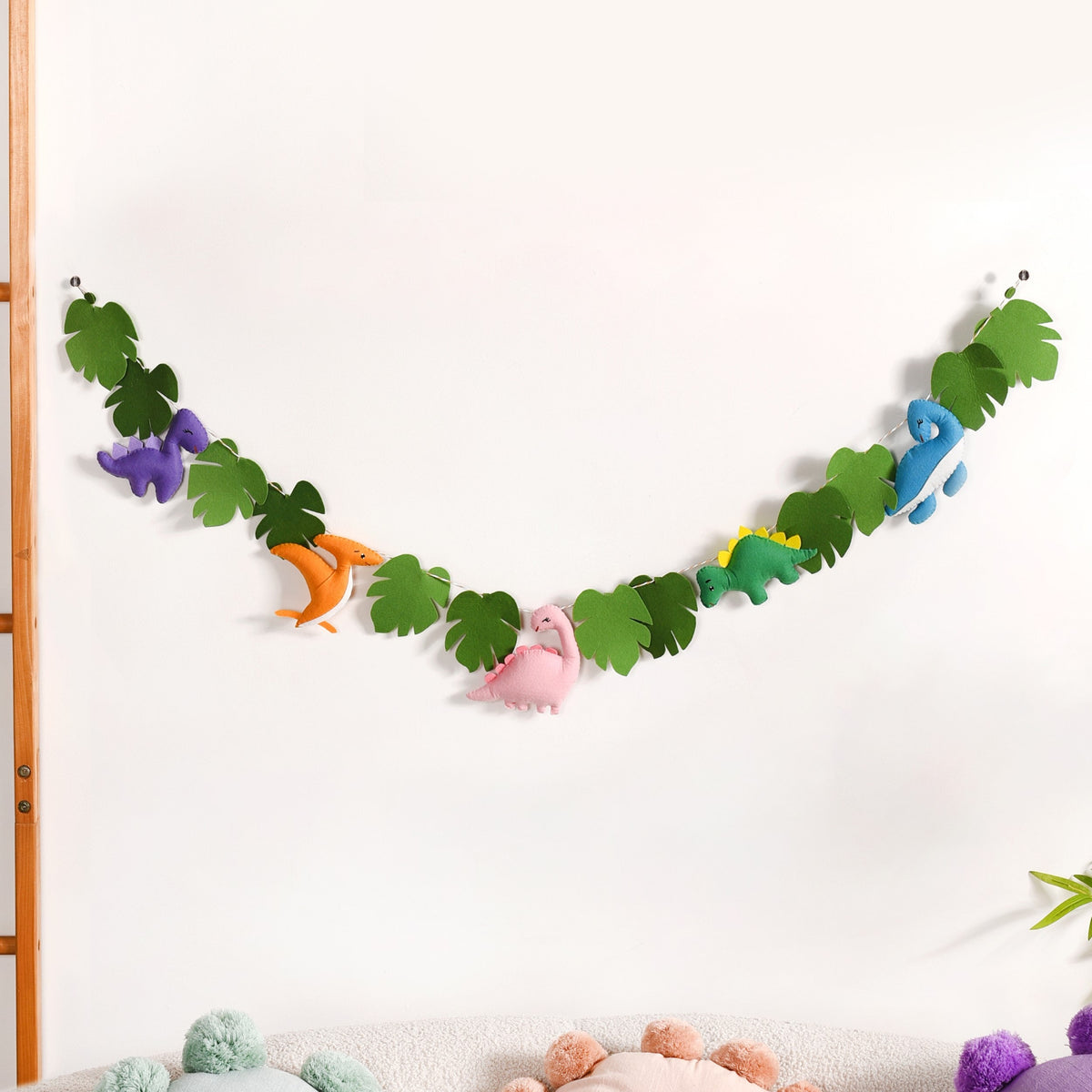 Playful Dinosaur Nursery Bunting For Room Decor Nestasia