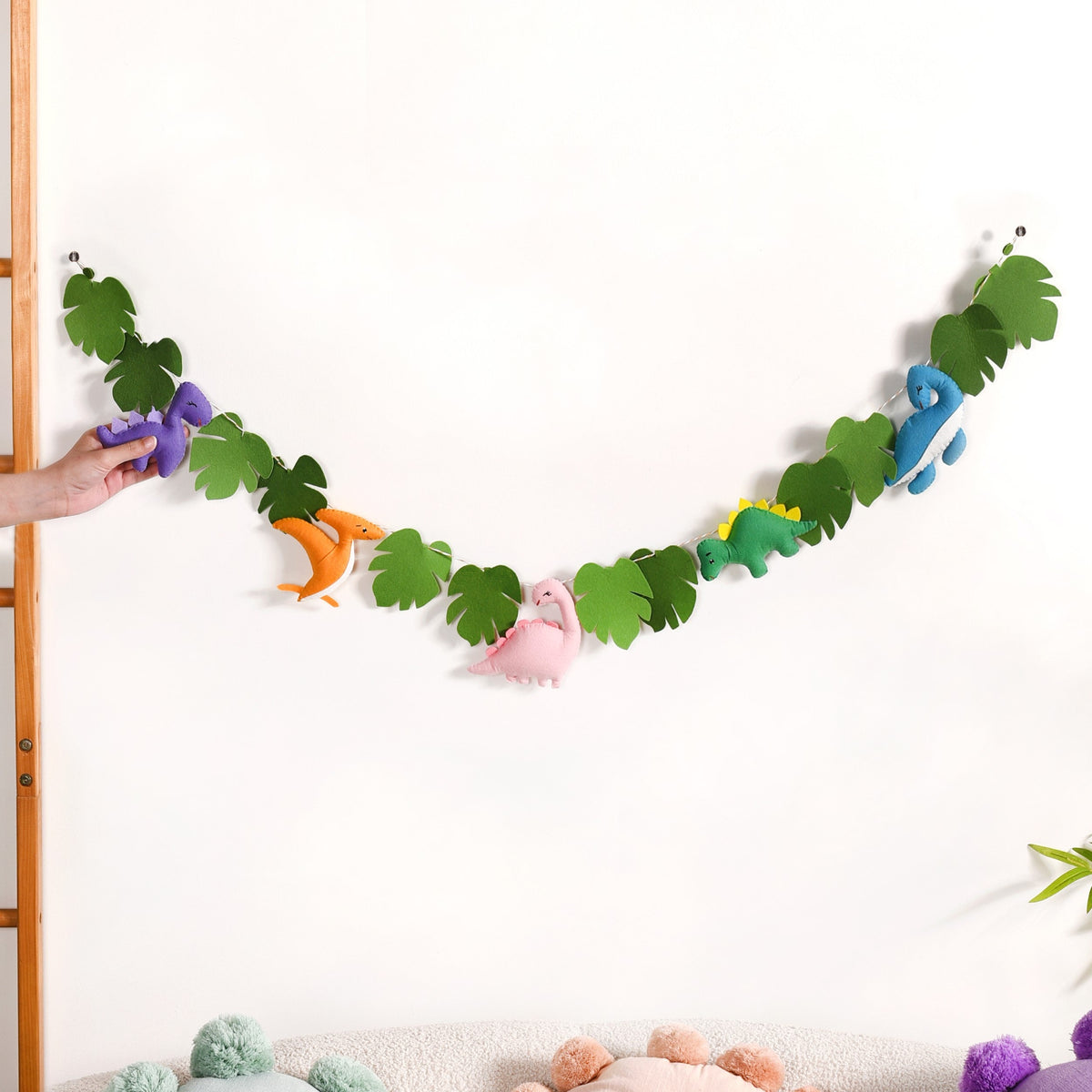 Playful Dinosaur Nursery Bunting For Room Decor Nestasia