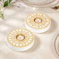 Divina Aura Tealight Holder Set Of 2 Nestasia