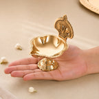 Divya Balaji Pure Brass Diya In Gift Box Nestasia