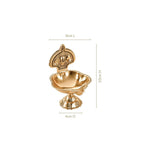 Divya Balaji Pure Brass Diya In Gift Box Nestasia