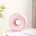 Round Donut Ceramic Vase Pink Nestasia