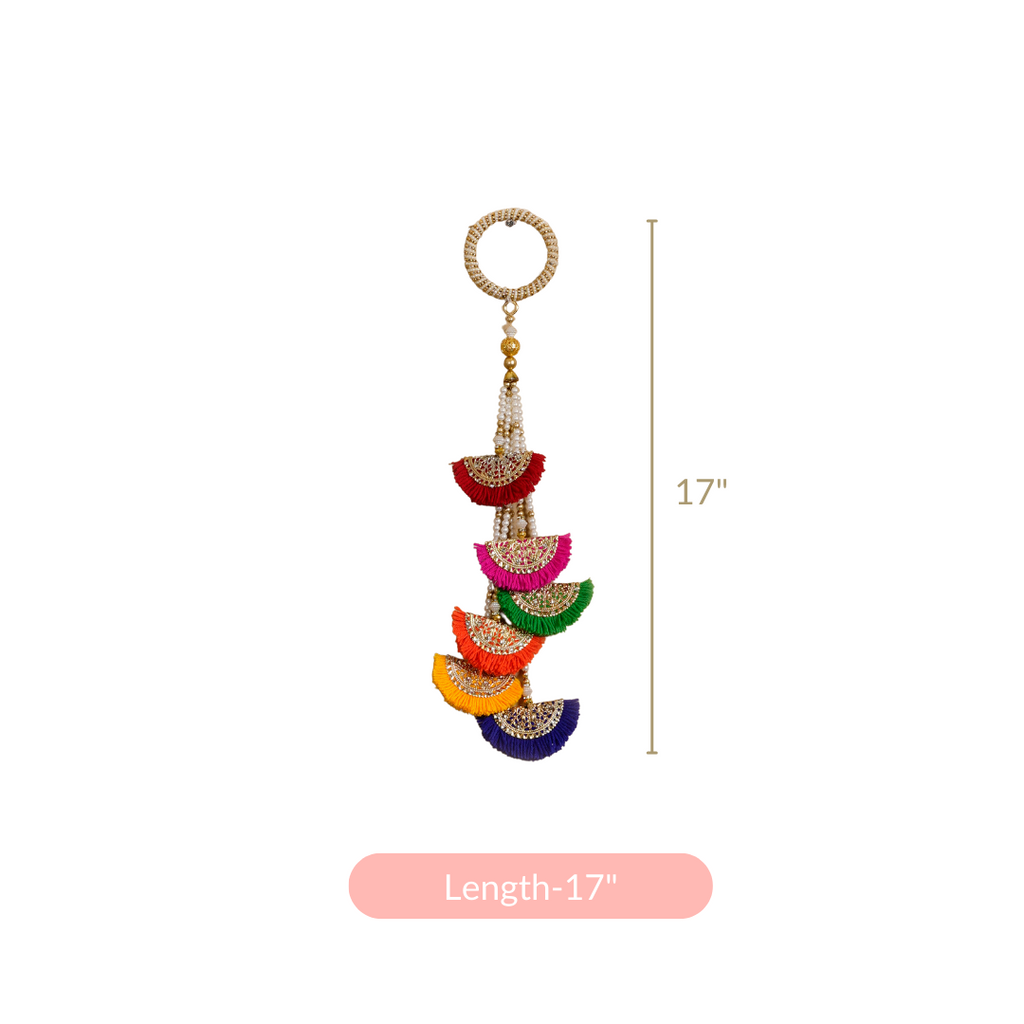 Colourful Door Hanging Decoration Set Of 2 Nestasia