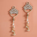 Lotus Door Hanging Set of 2 White