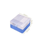 Dots And Dash Multi Section Jewellery Box With Mirror Nestasia