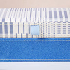 Dots And Dash Portable Jewellery Box With Mirror Nestasia