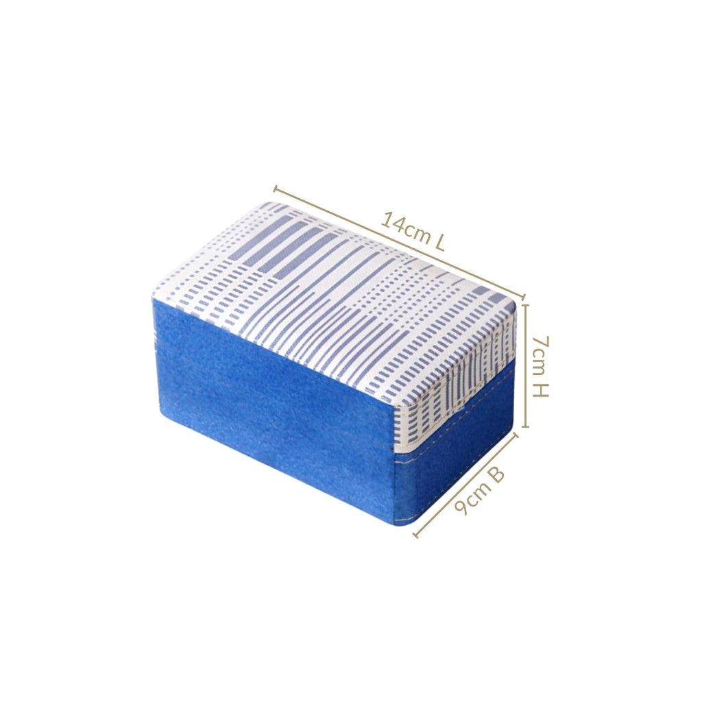 Dots And Dash Portable Jewellery Box With Mirror Nestasia