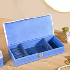 Dots And Dash Sectioned Trinket Case For Accessories Nestasia