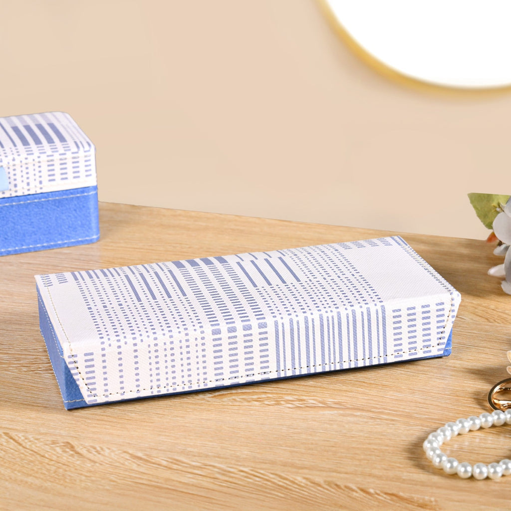 Dots And Dash Sectioned Trinket Case For Accessories Nestasia