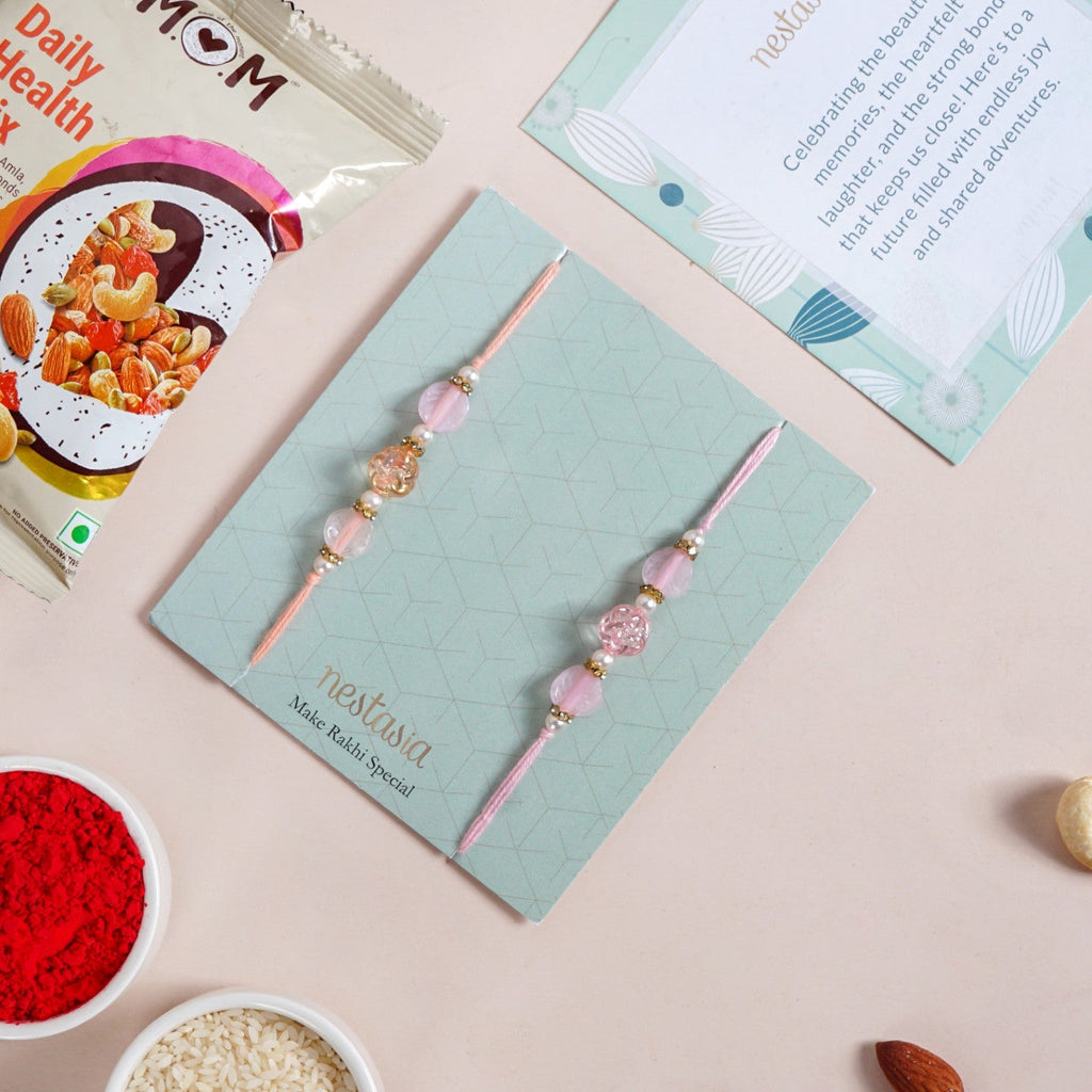 Dots And Knots Rakhi Gift Hamper Nestasia