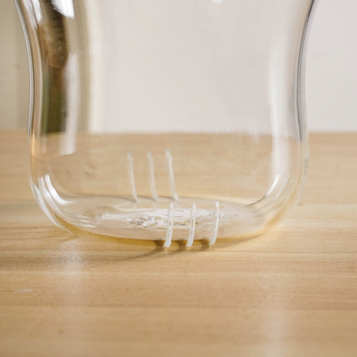 Double Walled Glass Infuser Teapot with Strainer Nestasia