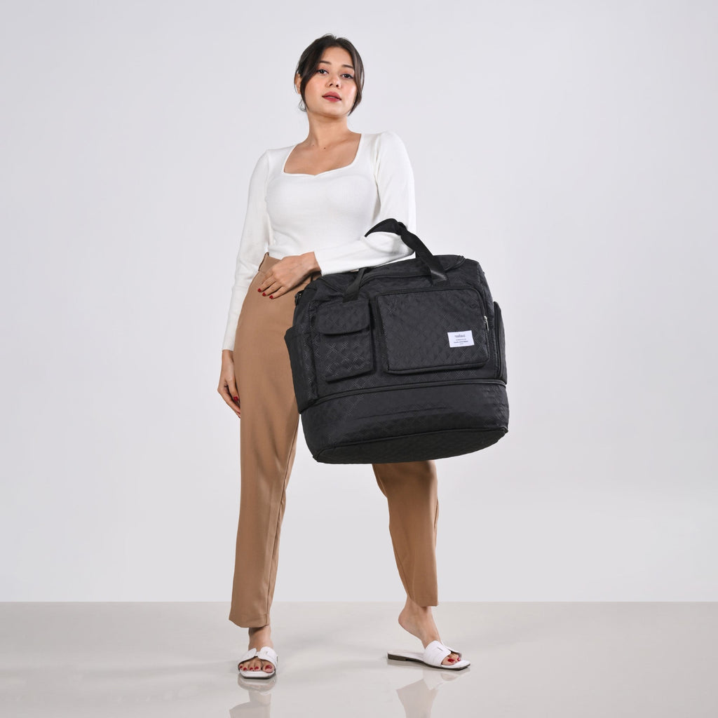 Dova Extendable Bag For Travel Black Nestasia