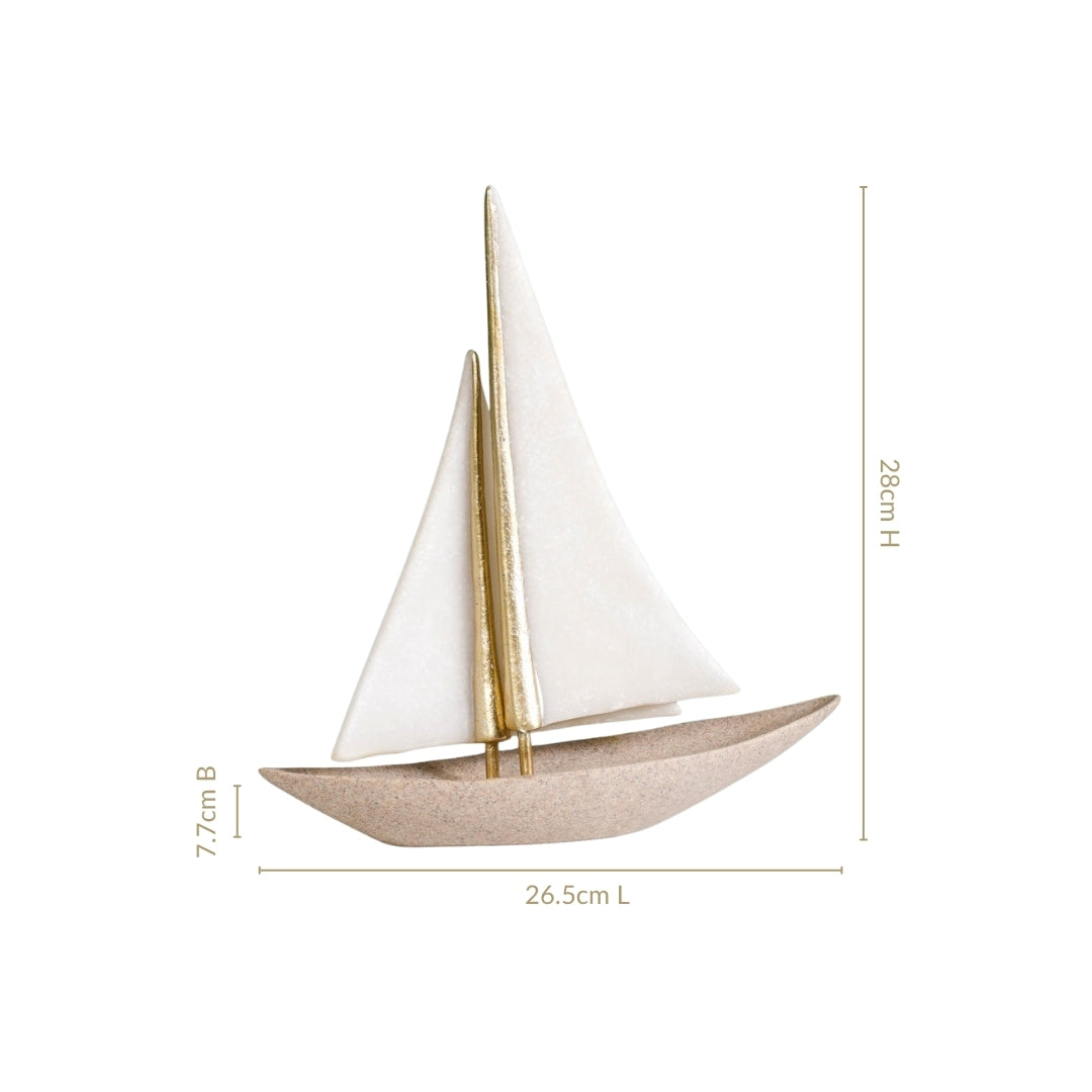 Sailboat Decor Accent Nestasia