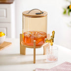 Drink Dispenser Amber 3600ml Nestasia