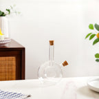 2 in 1 Oil And Balsamic Vinegar Cruet Bottle Nestasia