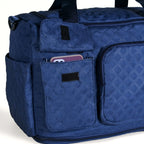 Dova Expandable Duffle Bag Dark Blue Nestasia