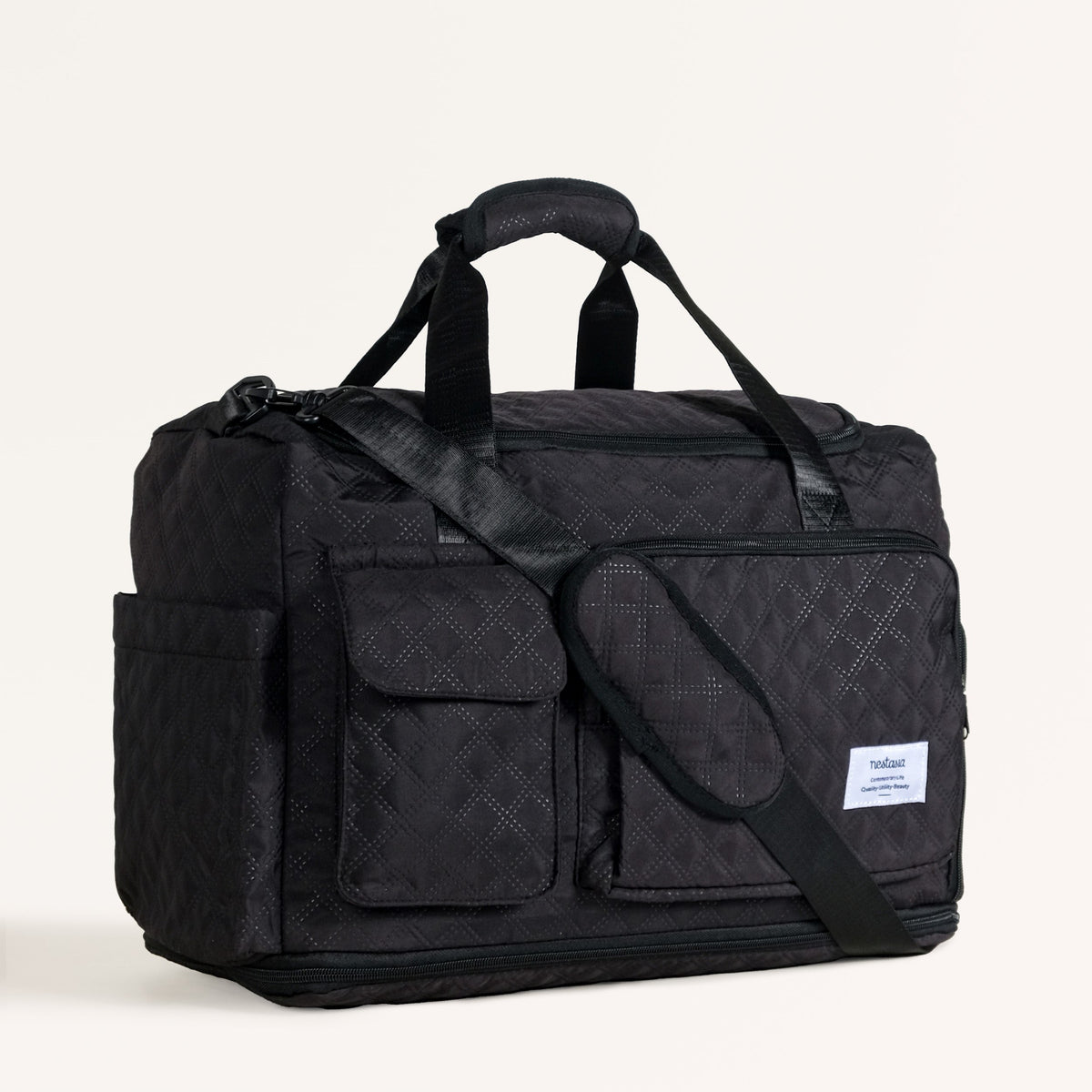 Dova Extendable Bag For Travel Black Nestasia