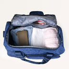 Dova Expandable Duffle Bag Dark Blue Nestasia