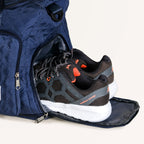 Dova Expandable Duffle Bag Dark Blue Nestasia