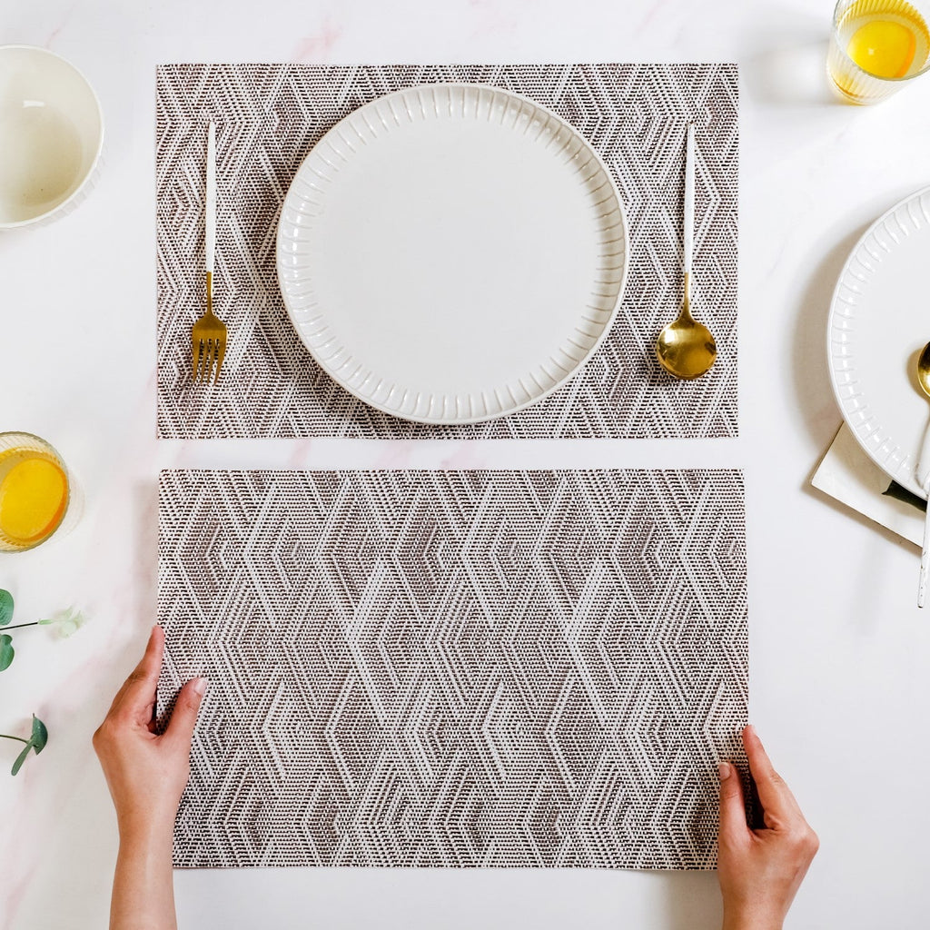 Dune Drift Table Mats Set Of 6 Nestasia
