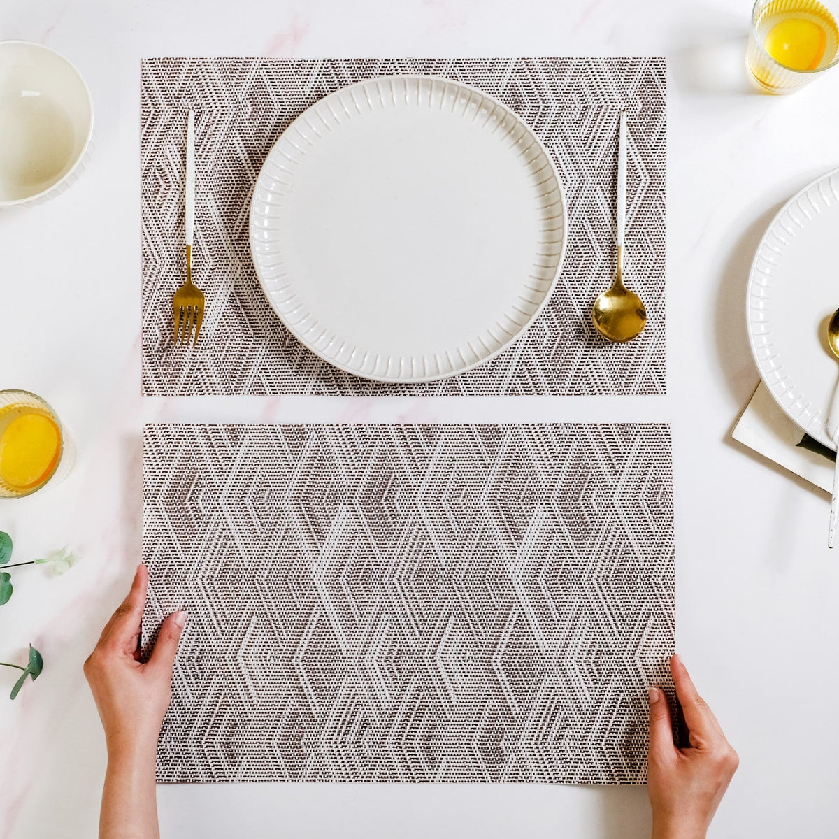 Dune Drift Table Mats Set Of 6 Nestasia