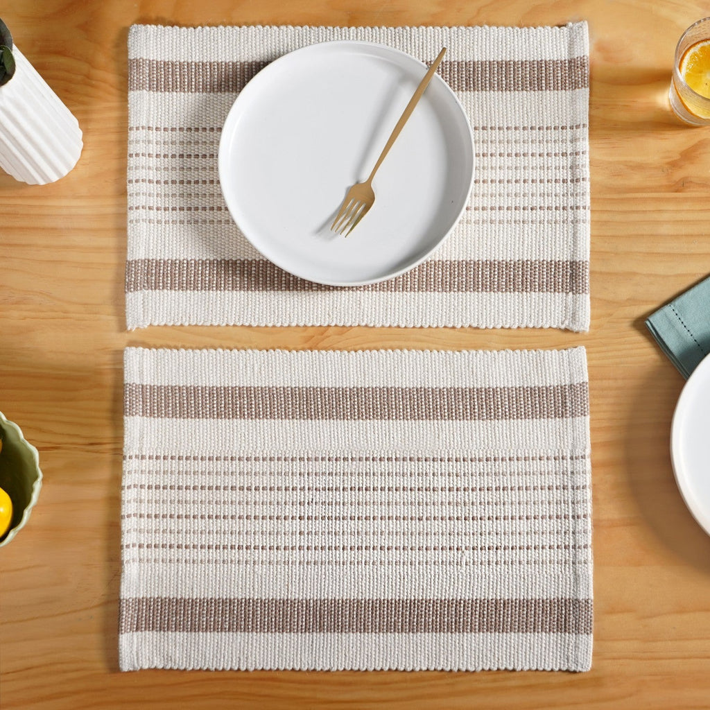 Dune Weave Placemat Set Of 6 Nestasia