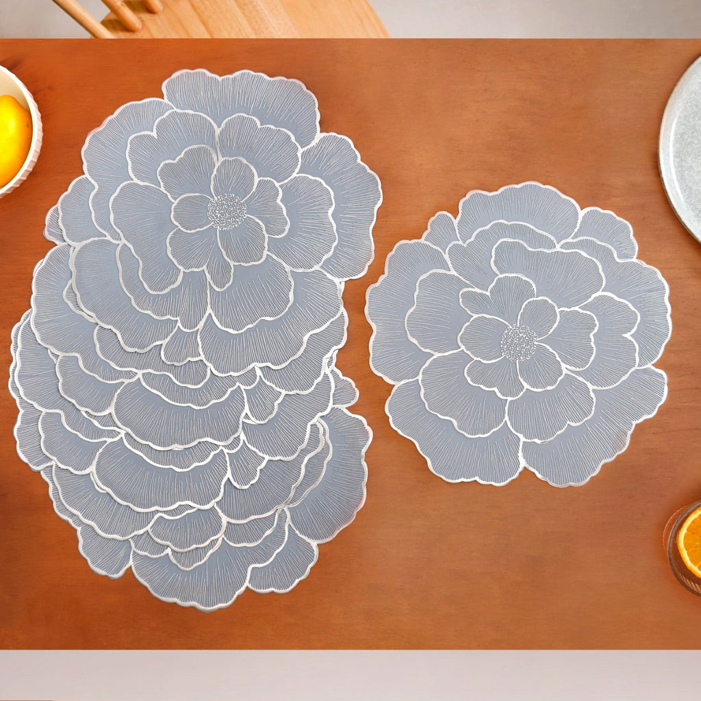 Dusty Dawn Floral Table Mat Set Of 6 Nestasia