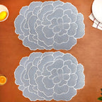 Dusty Dawn Floral Table Mat Set Of 6 Nestasia