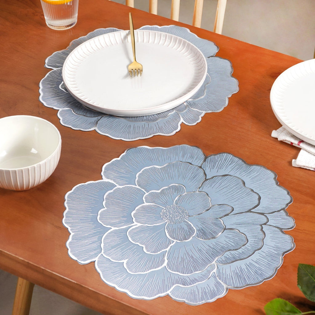 Dusty Dawn Floral Table Mat Set Of 6 Nestasia