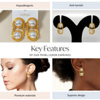 Pearl Luxor Earrings Nestasia