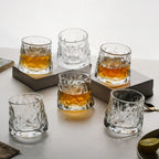 Rotating Glass Set Of 6 150ml Nestasia