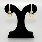 Gold Ellipse Drops Nestasia