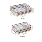 SlateLine Desk Organiser Tray Set Of 2 Nestasia