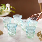Short Ombre Glacier Glass Set Of 6 250 ml Nestasia