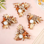 Earthbloom Natural Tea Light Candle Holder Set Of 4 Nestasia