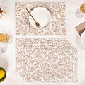 Desert Dusk Pure Cotton Table Mat Set Of 6 Nestasia
