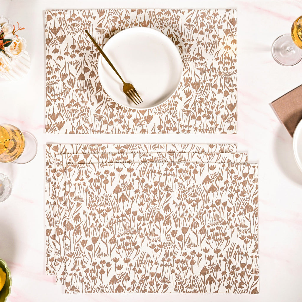 Desert Dusk Water Resistant Table Mat Set Of 4 Nestasia