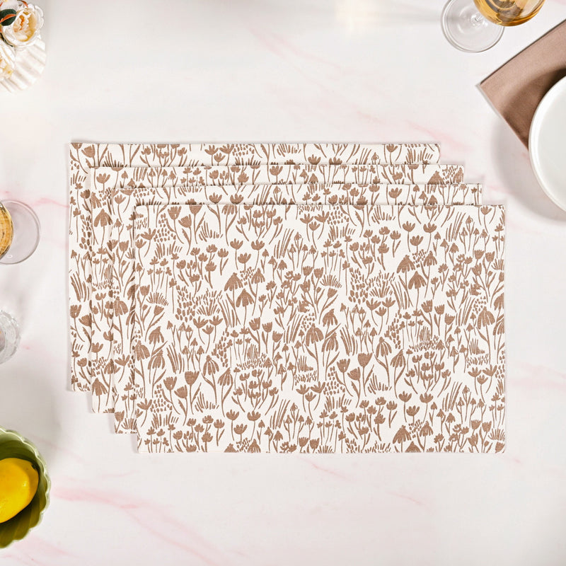 Desert Dusk Water Resistant Table Mat Set Of 4 Nestasia