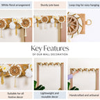 Eco Concious Floral Wall Hanging Toran Nestasia