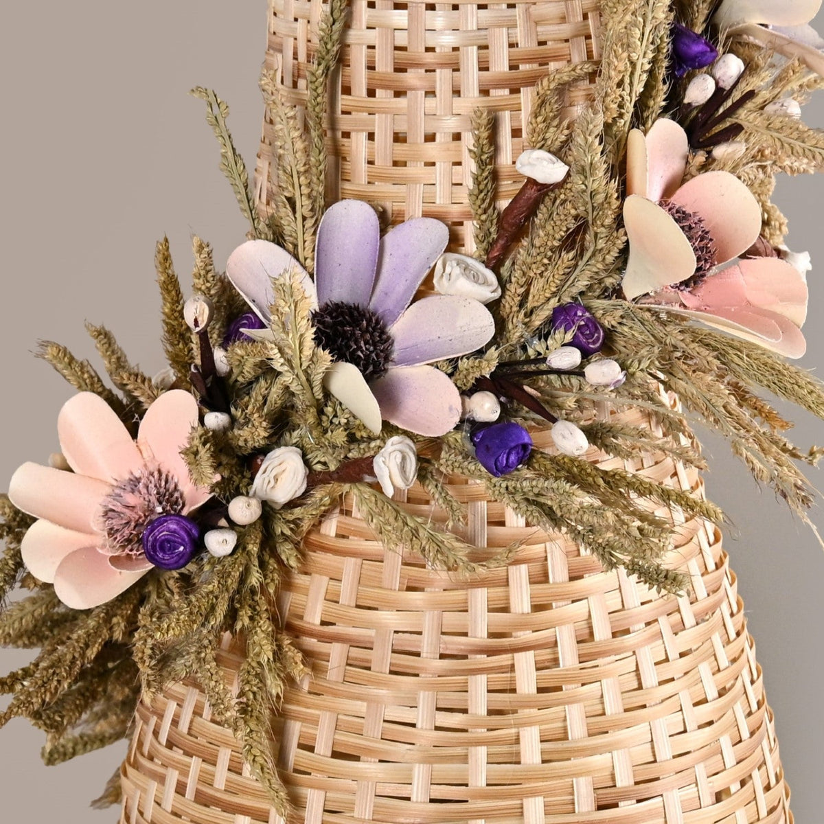Lumina Eco Friendly Handmade Dried Floral Lantern Nestasia