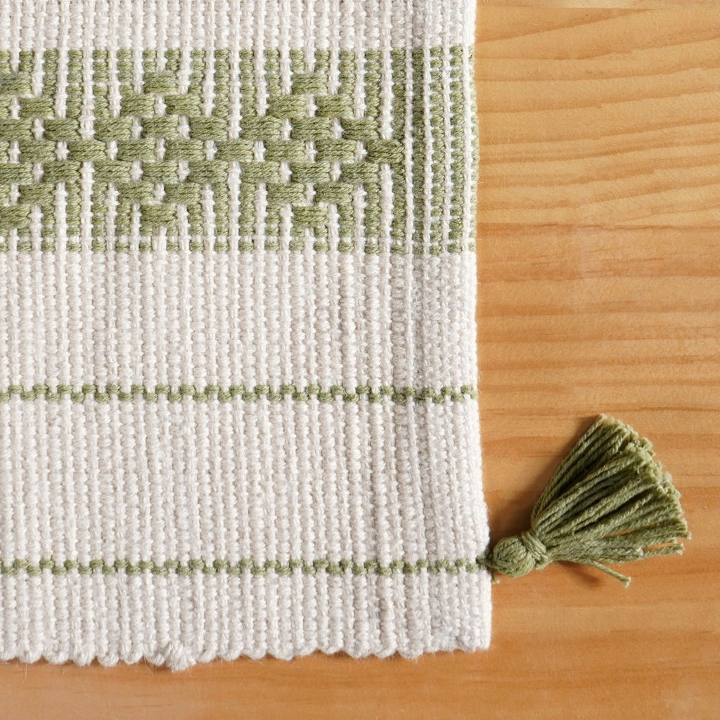 Ecofriendly Cotton Weaving Placemat Set Of 6 Nestasia