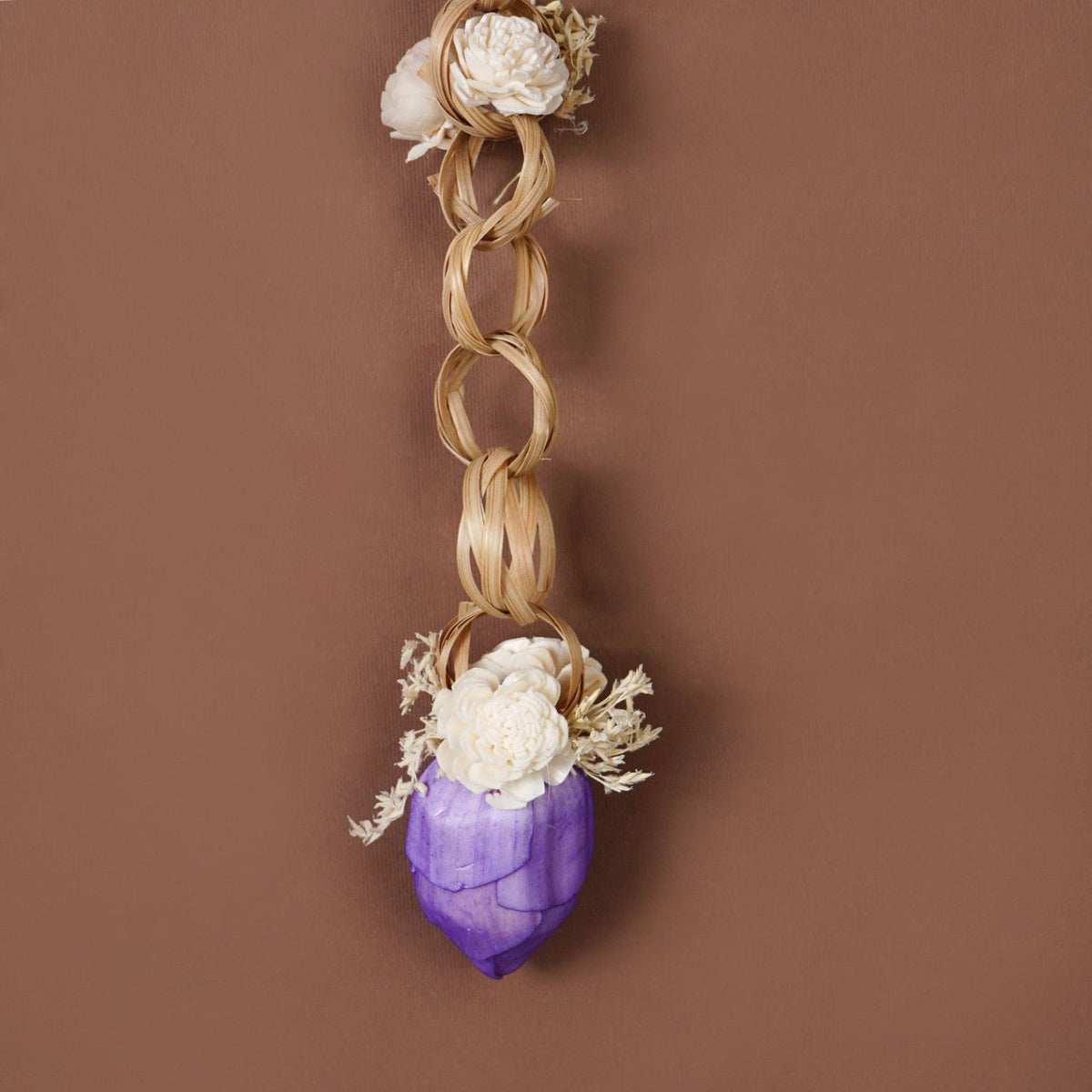 Ecofriendly Flower Wall Hanging Set Of 4 Nestasia