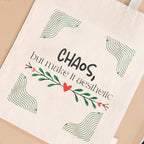 Ecofriendly Quirky Quotes Canvas Tote Bag For Women Set Of 2 Nestasia