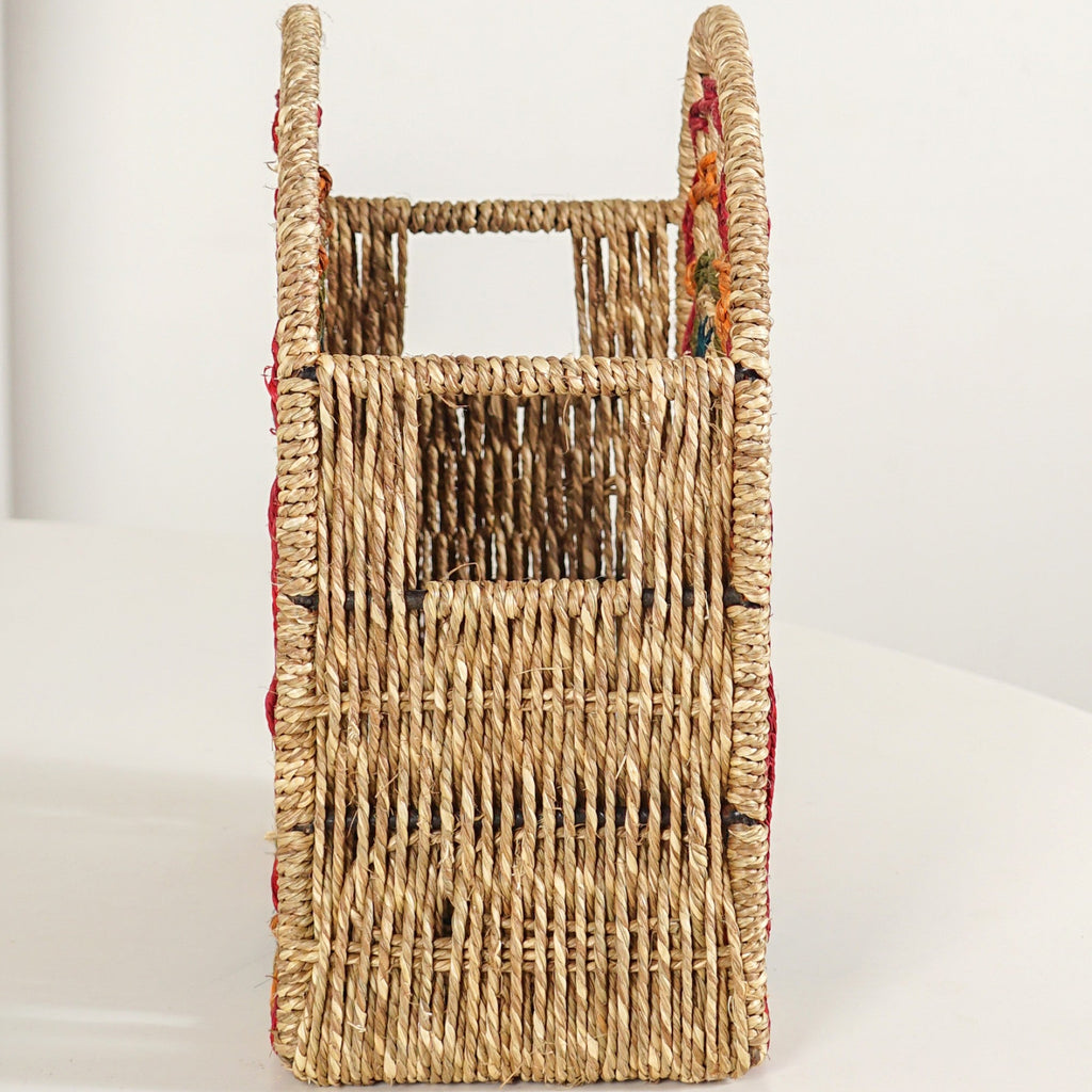 Rainbow Sustainable Sabai Storage Basket Nestasia