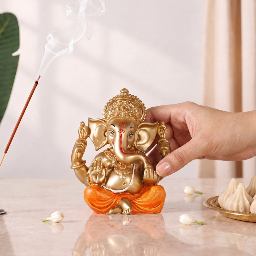 Ekadanta Ganpati Idol 13cm Nestasia