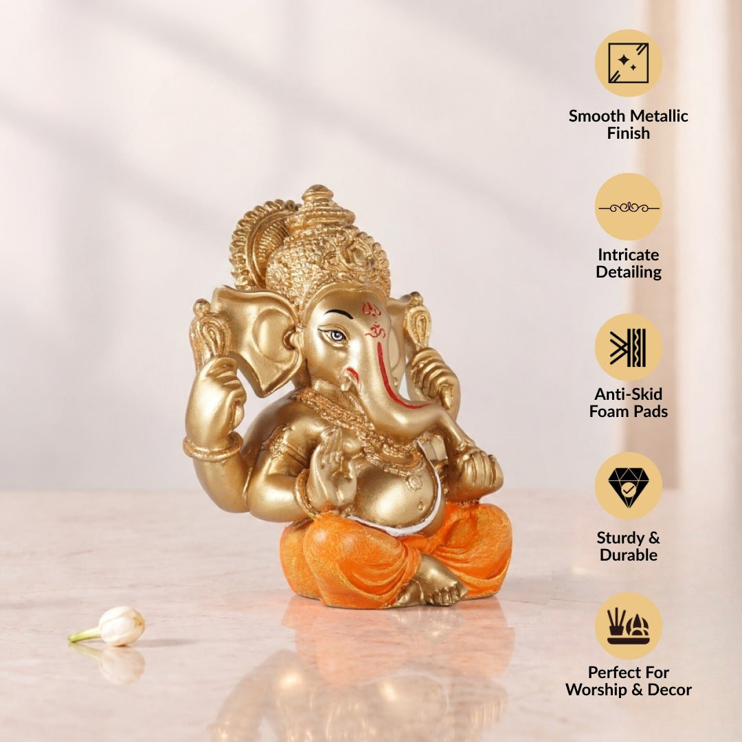 Ekadanta Ganpati Idol 13cm Nestasia