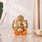 Ekadanta Ganpati Idol 13cm Nestasia