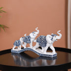 White Elephant Family Showpiece Nestasia