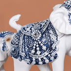 White Elephant Family Showpiece Nestasia