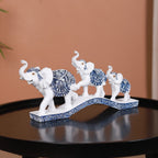 White Elephant Family Showpiece Nestasia